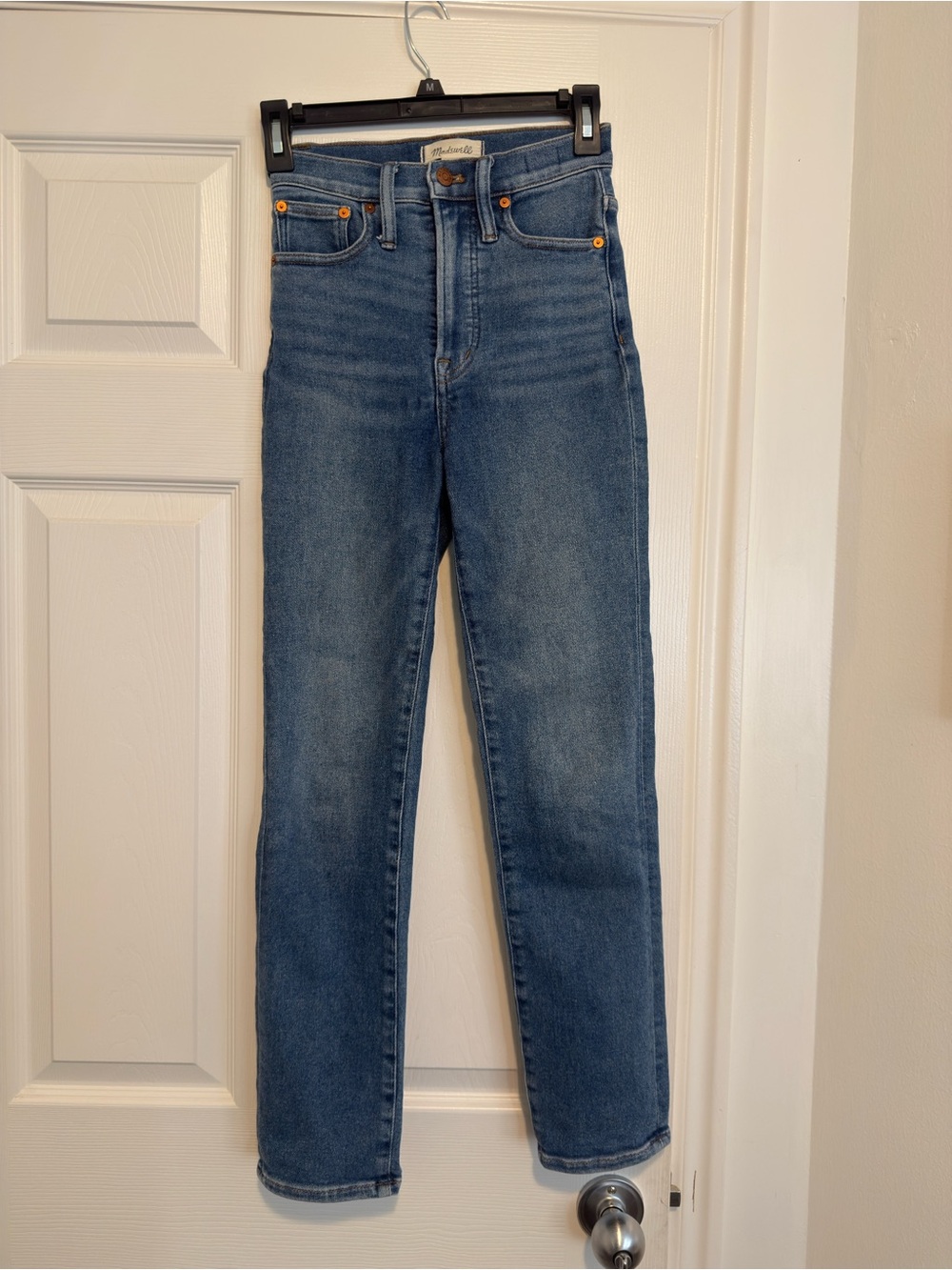 Madewell The Perfect Vintage High Rise Straight Leg Jeans Size 23